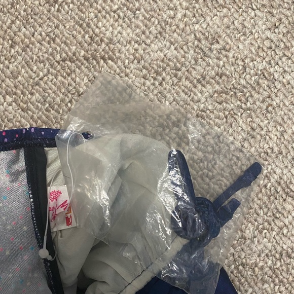 Vintage Deadstock 80s Polkadot Swim Suit - Picture 5 of 6